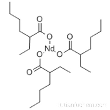 Acido esanoico, sale 2-etil-, neodimio (3+) (3: 1) CAS 73227-23-3